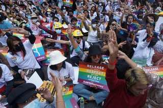 Myanmar's LGBTQ activists join protests against military coup