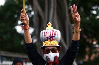 Thai protest leaders go on trial for sedition, royal insults  