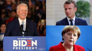 Biden tells allies ‘America is back,’ but Macron and Merkel push back