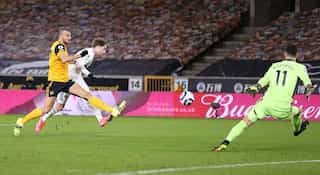Meslier's own goal lifts Wolves above Leeds