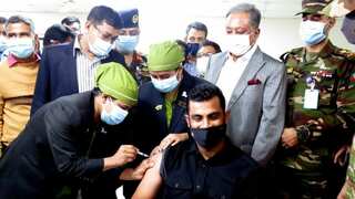New Zealand-bound Bangladesh cricketers, staff administered COVID-19 vaccines