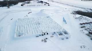 World's largest snow maze now even bigger for social distancing
