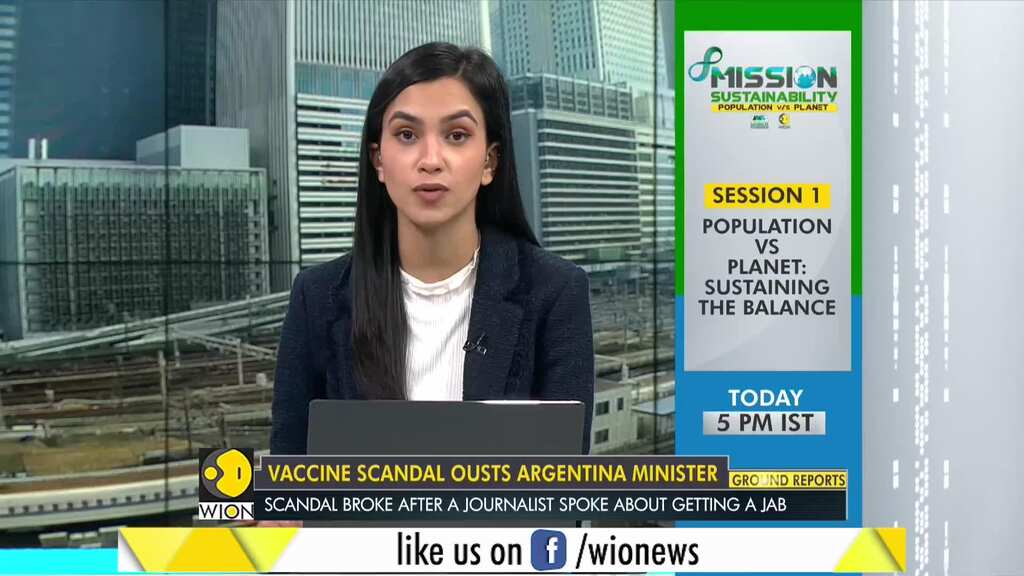 Argentina's health minister Gines Gonzalez Garcia resign over vaccine scandal