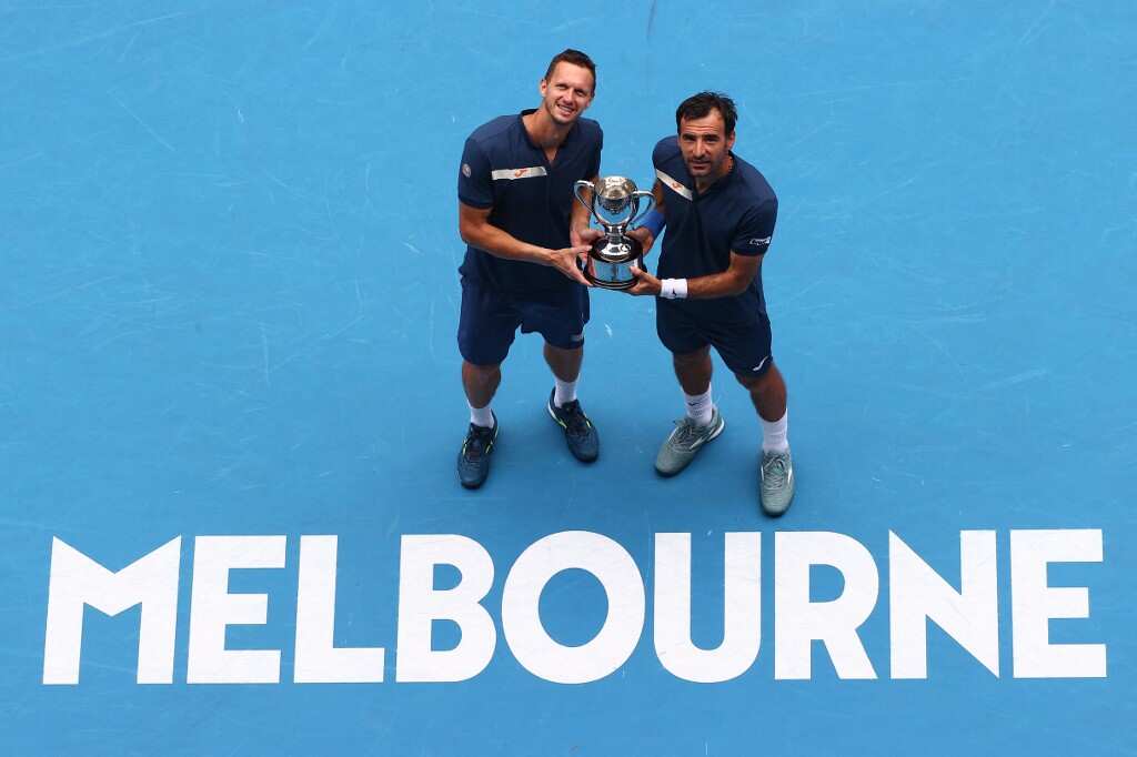 Dodig, Polasek win Australian Open men's doubles title