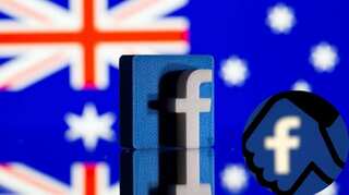 Australia health ministry freezes ads on Facebook ahead of vaccine rollout