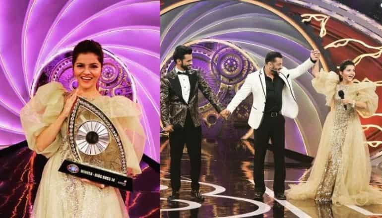 Bigg Boss 14: Rubina Dilaik beats Rahul Vaidya, Nikki Tamboli to win the season