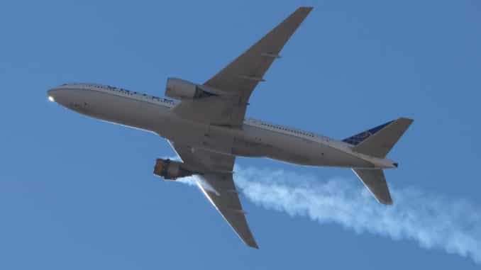 United Airlines grounds Boeing 777's from service after engine failure