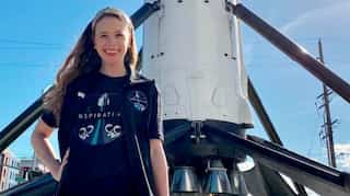 Bone cancer survivor Hayley Arceneaux to join billionaire Jared Isaacman on SpaceX 'all-civilian' trip