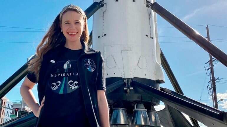 Bone cancer survivor Hayley Arceneaux to join billionaire Jared Isaacman on SpaceX 'all-civilian' trip