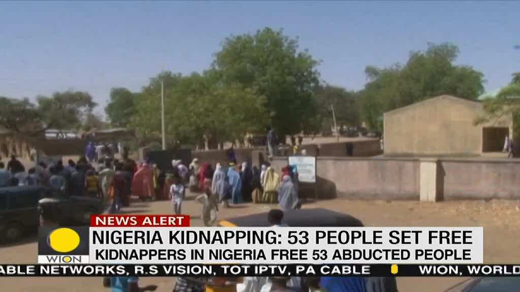 Kidnappers in Nigeria release 53 including women and children seized on bus