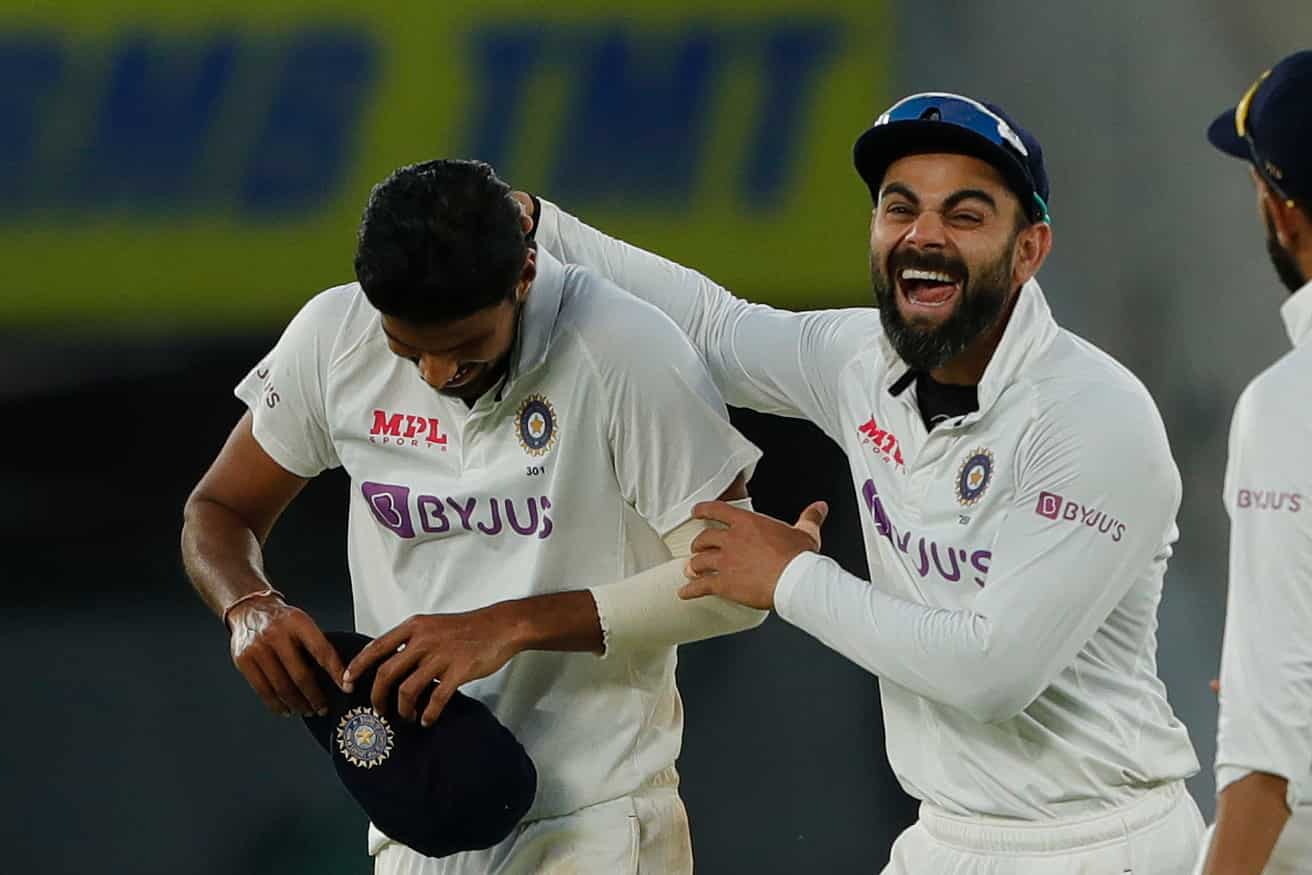 England bowled out on 81! (Photo: BCCI)