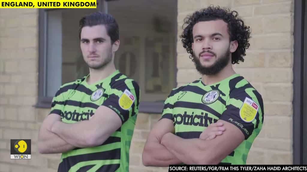 This soccer shirt is made using waste coffee grounds