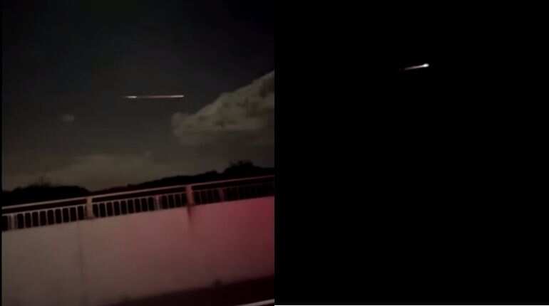 Australia skies light up as Chinese space junk burns up in atmosphere