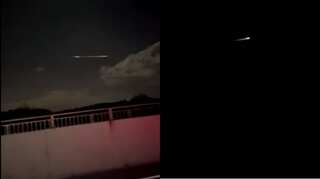 Australia skies light up as Chinese space junk burns up in atmosphere
