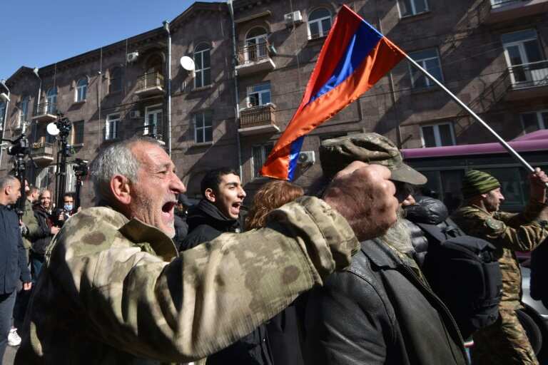 Thousands continue to march in Armenia to demand PM's resignation
