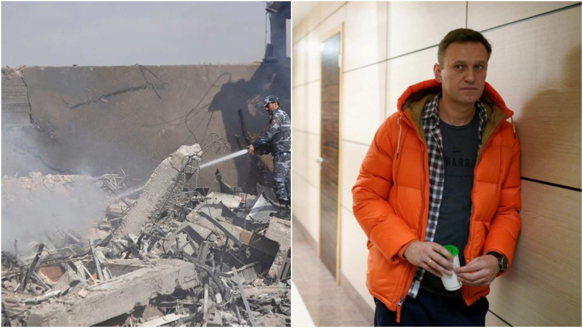Top ten world news: Syria denounces US strikes, Navalny moved to detention centre and more