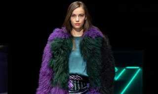 Emporio Armani nods to 1980s in fall line at Milan Fashion Week