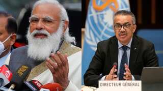 'We're together in this fight': PM Modi acknowledges after WHO chief applauds India's vaccine efforts