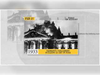 February 27 in history: German parliament building fire, Chile earthquake, more
