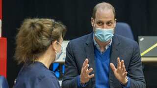 UK's Prince William says social media full of rumours against coronavirus vaccine