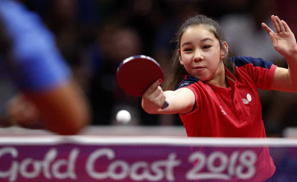 Table tennis sensation Anna Hursey, 14, set to help US President Joe Biden fight climate crisis