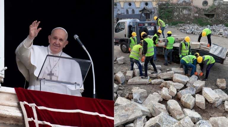 Pope Francis to visit desecrated churches as Iraq gears up to welcome him Pope Francis to visit desecrated churches as Iraq gears up to welcome him