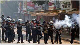 Myanmar: Bloodiest day as at least five dead in clashes between protesters and police