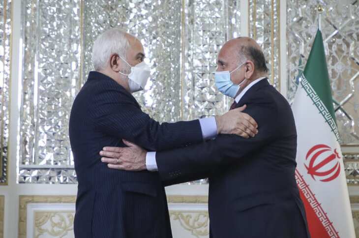 Iran, Iraq foreign ministers meet against backdrop of US airstrikes in Syria