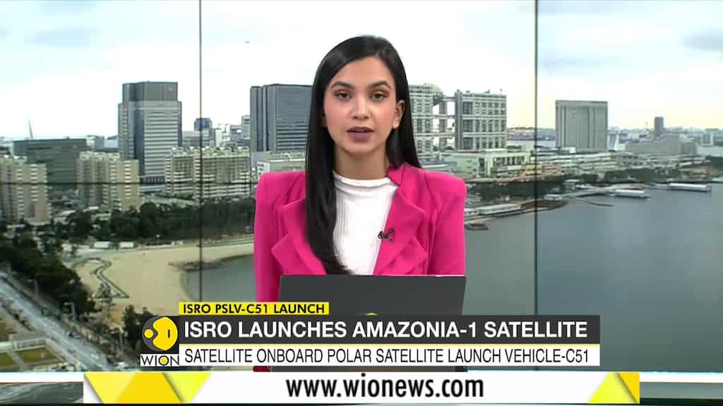 Brazil's primary satellite Amazonia-1 Satellite launches from ISRO, India