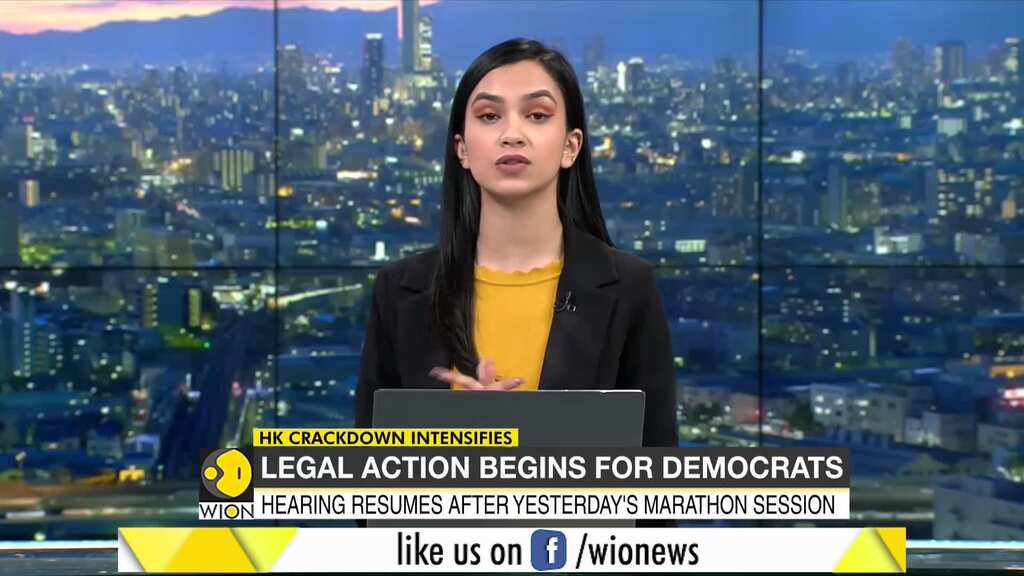 Hong Kong: Hearing for democracy activists resumes after marathon session
