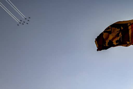 IAF performs in Colombo
