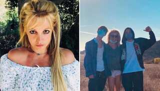 Britney Spears shares photos with her two sons: 'It’s crazy how time flies'