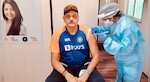 'Empowering India against the pandemic': Ravi Shastri receives first jab of COVID-19 vaccine