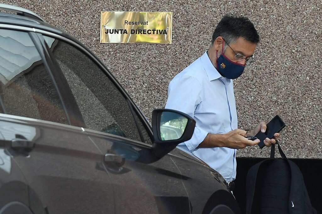 Ex-Barcelona president Josep Bartomeu released after appearing before judge