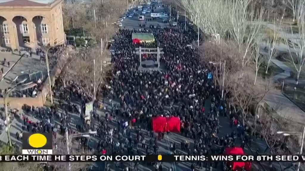 Armenian protesters break into government building
