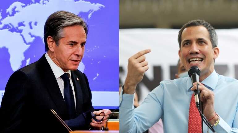 US Secretary of State talks with Venezuela's Guaido to increase 'pressure' on President Maduro