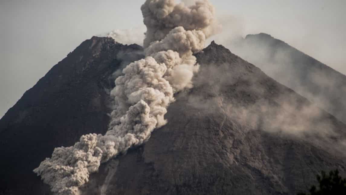 Another volcano in Indonesia