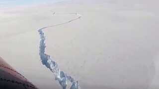 Iceberg about size of Greater London breaks off in Antarctica