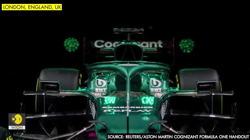 Aston Martin unveiled new F1 car