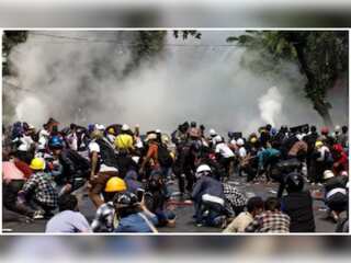 Protests rage in Myanmar on a day 38 die