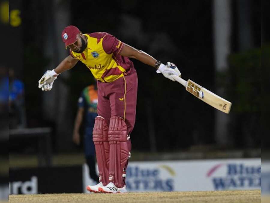 West Indies captain Kieron Pollard hits six sixes in T20 triumph against Sri Lanka
