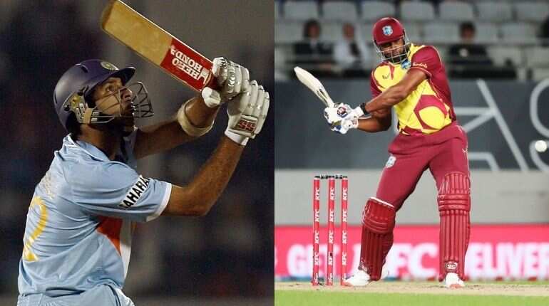 'Welcome to the club': Yuvraj Singh congratulates Kieron Pollard on smashing 6 sixes