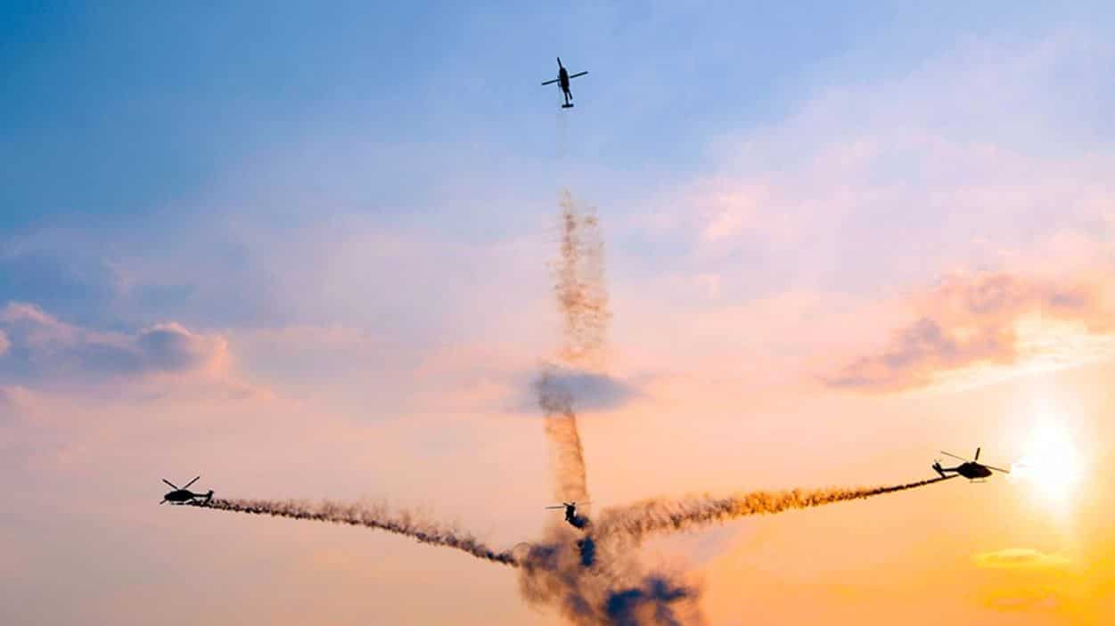 IAF's helicopters thrill