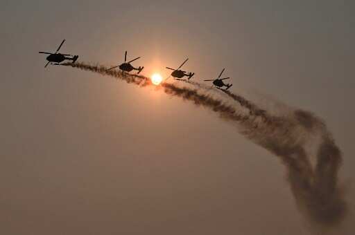 Sarang over Lankan air space