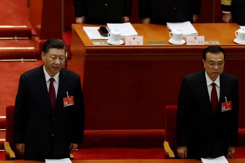 Xi Jinping appears without face mask at National People’s Congress Xi Jinping appears without face mask at National People’s Congress
