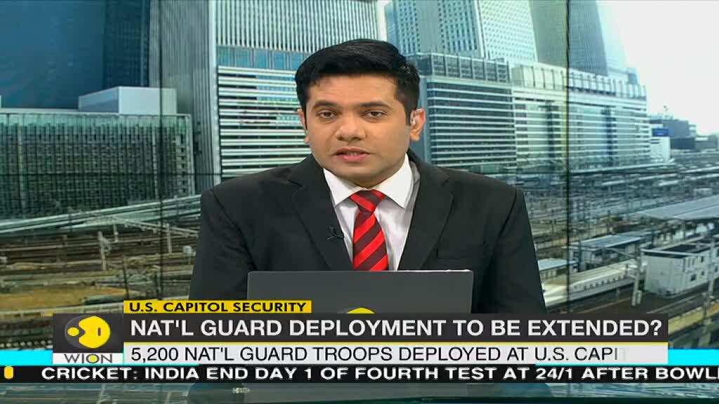 US: Capitol Police asks Pentagon to extend National Guard deployment