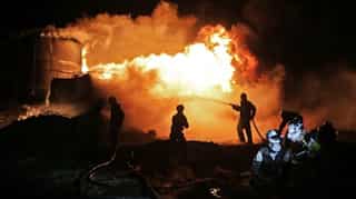 Missile strikes on makeshift oil refineries in Syria kill four, says monitor  