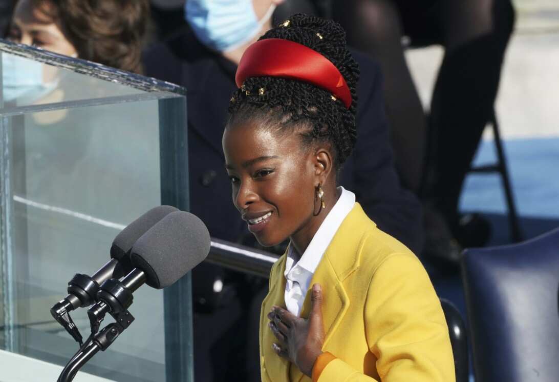 Amanda Gorman, Biden inauguration poet, says security guard labelled her 'suspicious' Amanda Gorman, Biden inauguration poet, says security guard labelled her 'suspicious'