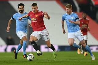 Man City face Man Utd test on march towards history