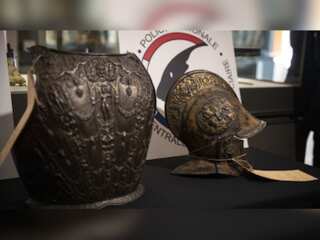 Back home: Louvre Museum recovers Renaissance-era armour after 40 years